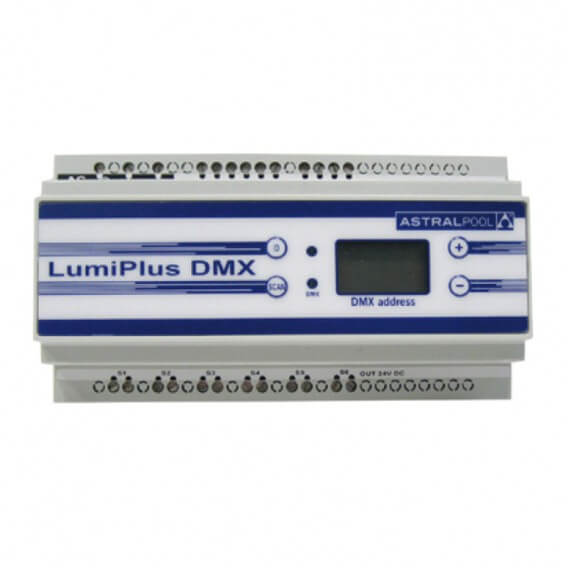 2.11 LumiPlus Mini DMX Feeder und Quadraled