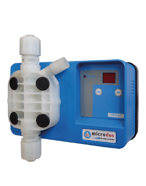 Dosing pump with integrated ME1S-PH ph control