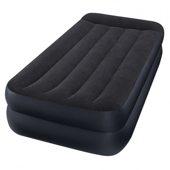 Cama hinchable individual Intex Pillow Rest Raised Bed 64122NP. Medidas: 99x191x42 cm