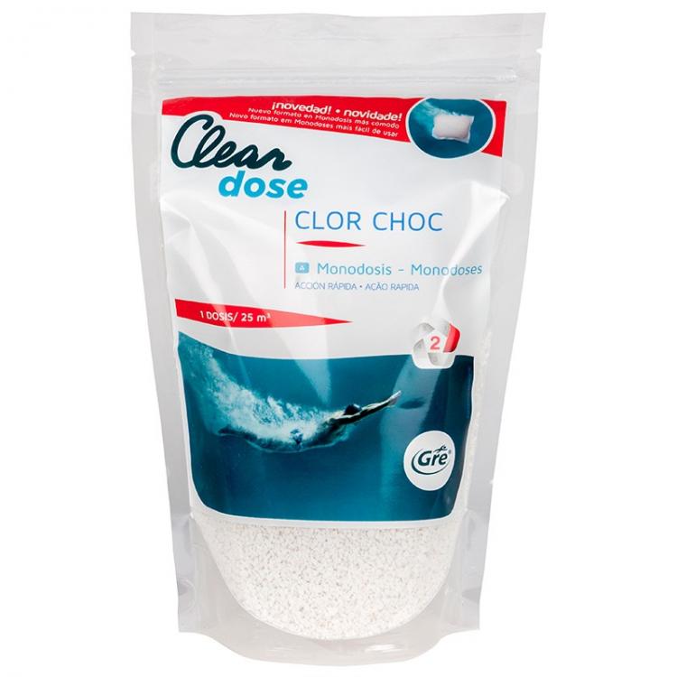 Cloro choque monodosis Gre Clear Dose