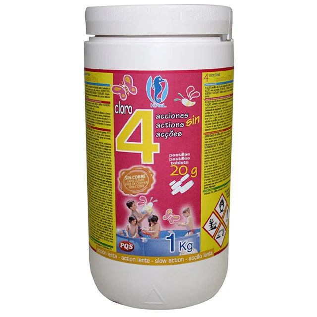 HIP Chlore 4 parts 1 KG PQS 167422