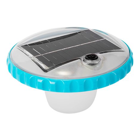 Intex flutuante luz LED para piscinas-com carga solar 28695