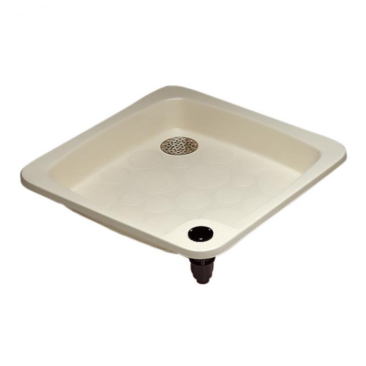 80x80 Shower tray with anchorage Ø 43 AstralPool