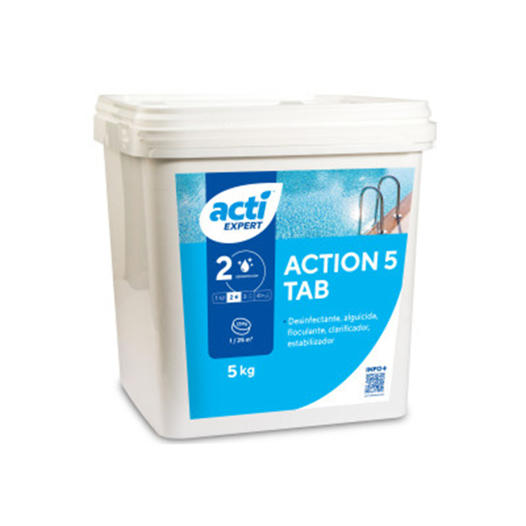 Acti Action 5 compresse di cloro ad azione multipla