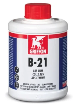 Adesivo ABS B-21 branco com pincel