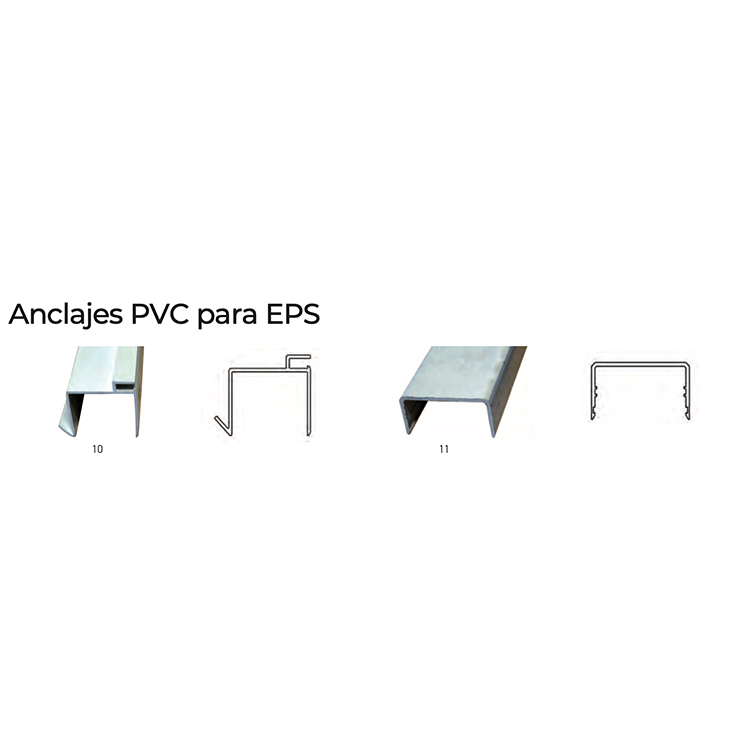PVC ankers voor EPS