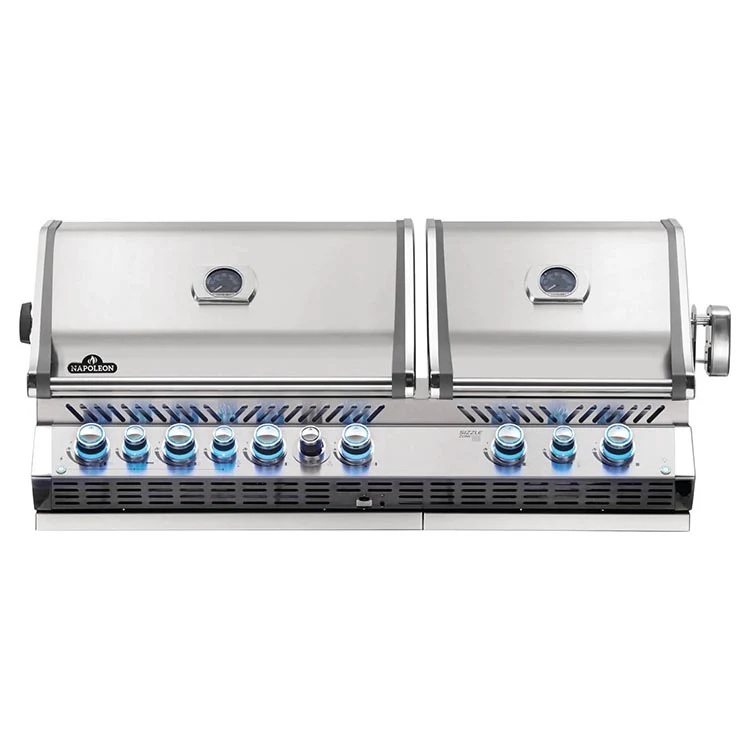Churrasqueira a gás embutida Napoleon Prestige PRO 825 RBI