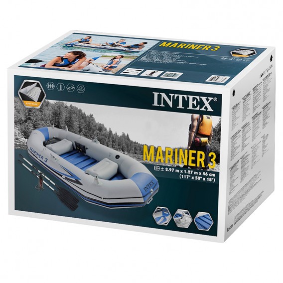 Barco inflável Intex Mariner 3 68373NP