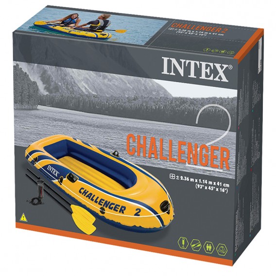 Bote de recreo Intex Challenger 2 68367NP