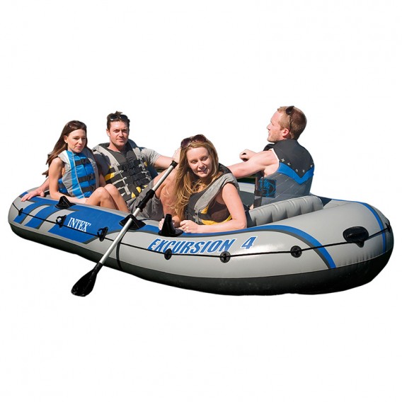 Intex Inflatable boat EXCURSION 4 68324NP