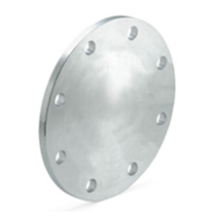 Zinc-plated steel blind flange