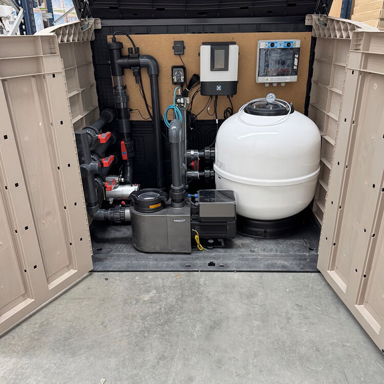 Premiun mounted elevated waste water treatment plant 
