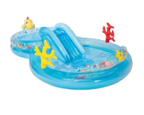 Centre de jeux gonflable Intex sous la mer avec diffuseur et toboggan 56143