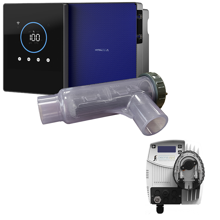 Clear Connect Salzchlorinator mit PH-Pumpe