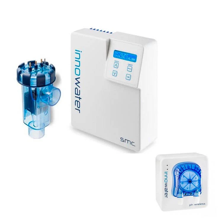 Clorador salino Innowater SMC Bomba Ph Wireless