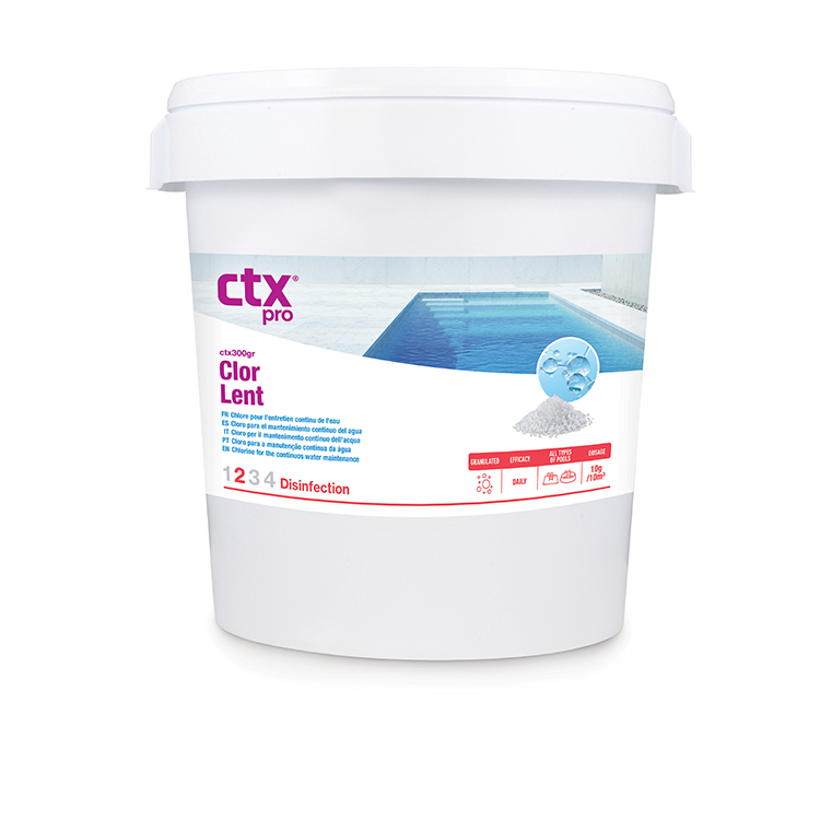Cloro lento granulare trichloro CTX-300GR