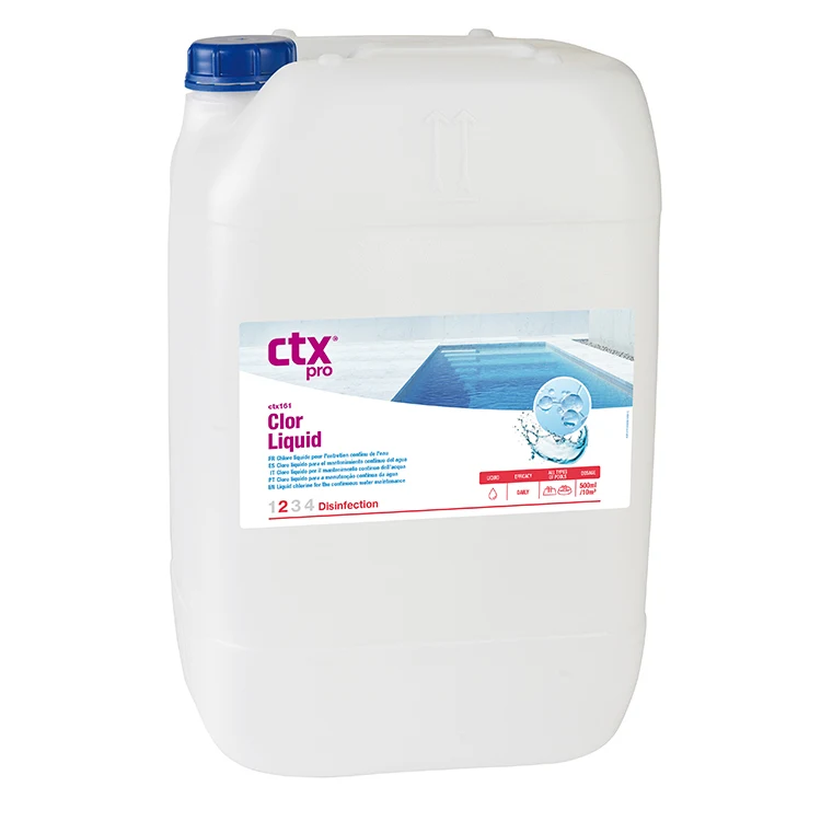 Chlore liquide pour piscines 20 litres CTX-161