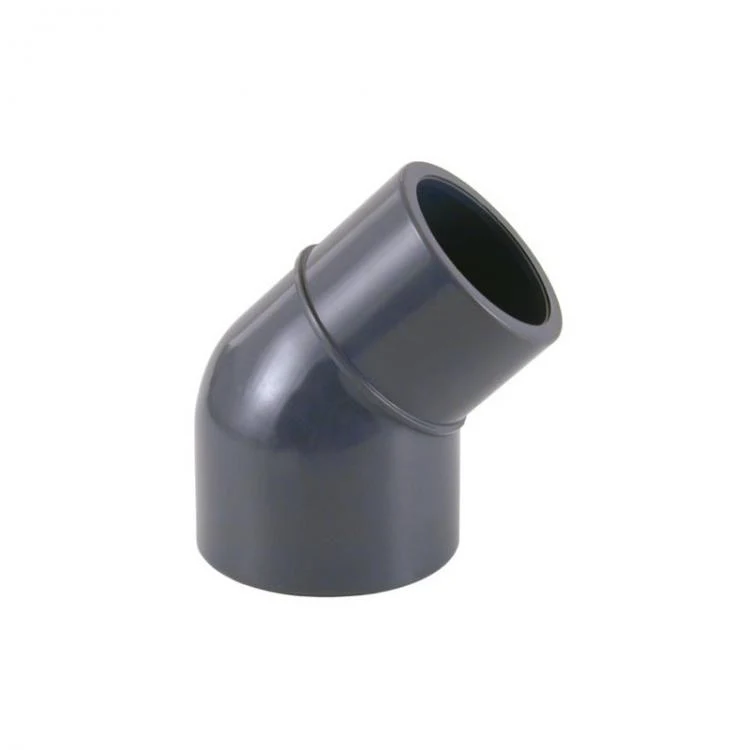 Gomito 45 º colla PVC ridotta