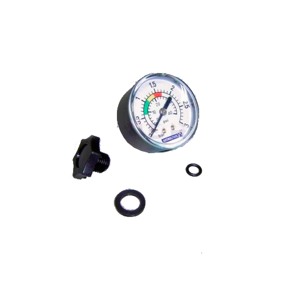 Jeu de manomètres filtre 1/8