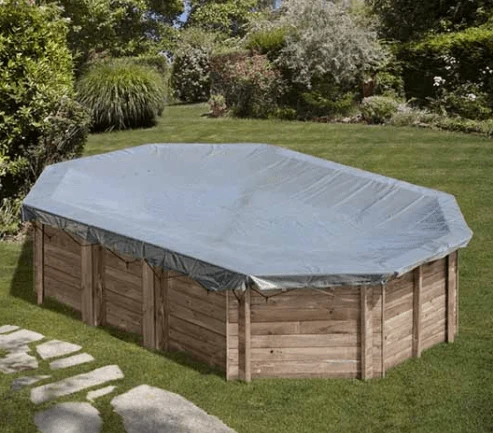 Winter cover Gre Macadamia oval 580 g/m² Winter Cover