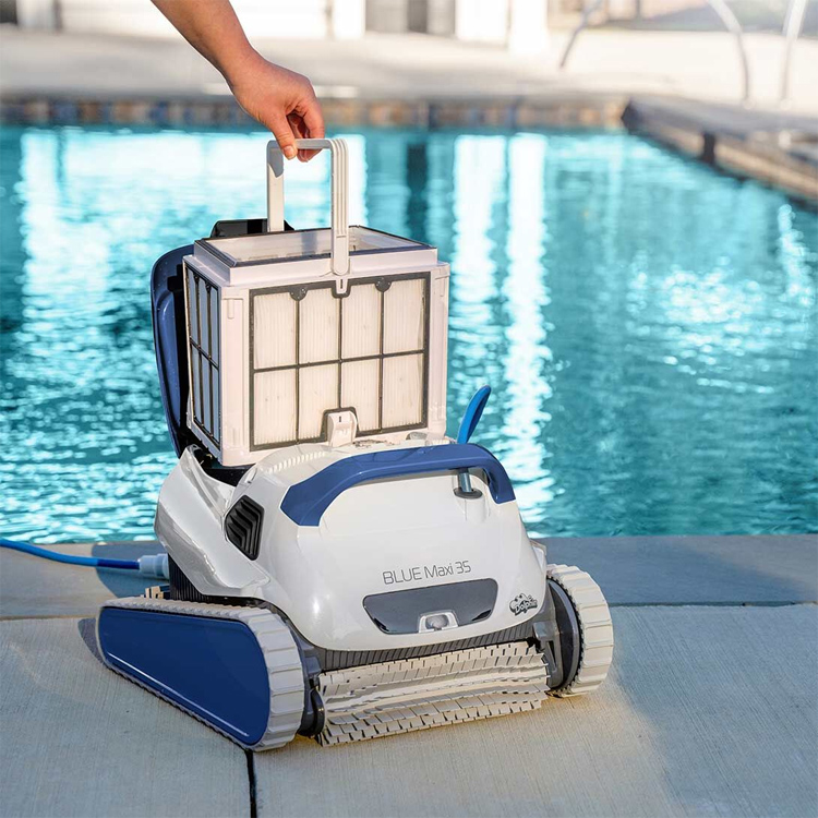 Dolphin Blue Maxi 35 robot limpiafondos piscina - RICONDIZIONATO