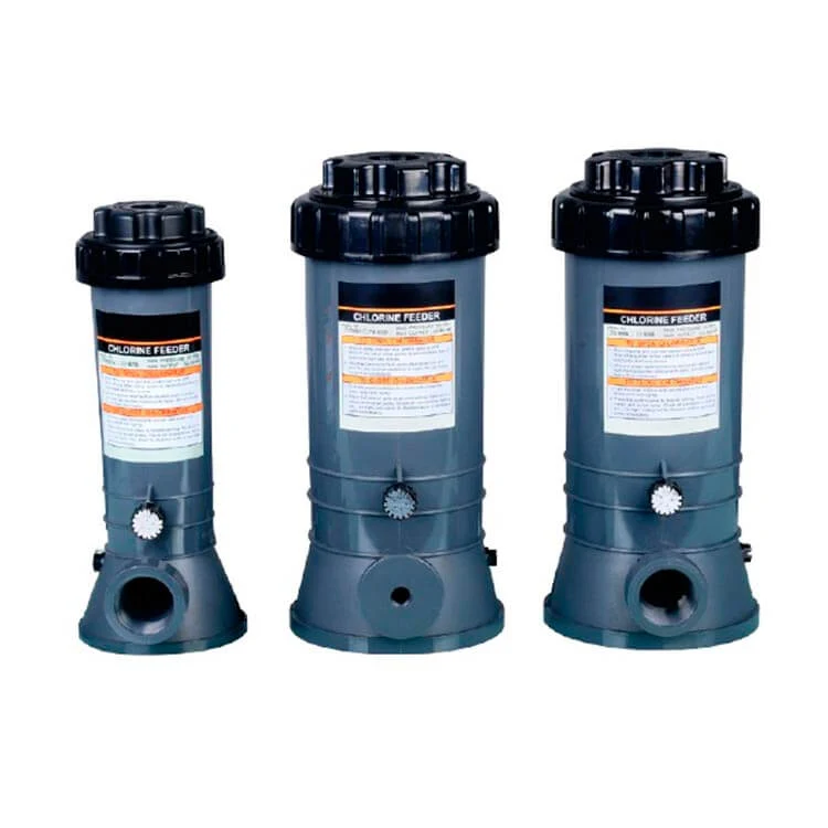 Chlorine and bromine dosing unit
