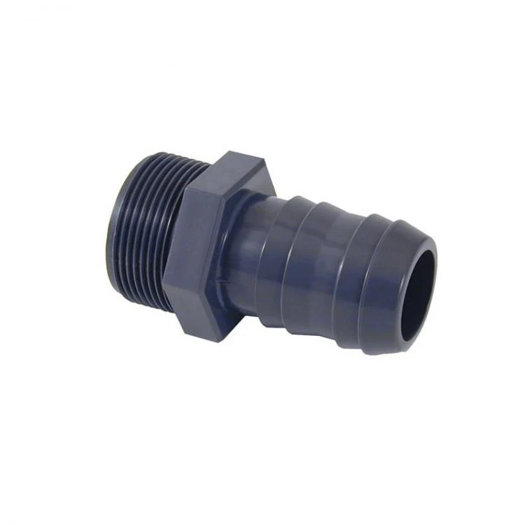 Connexion de broche PVC au filetage mâle PE