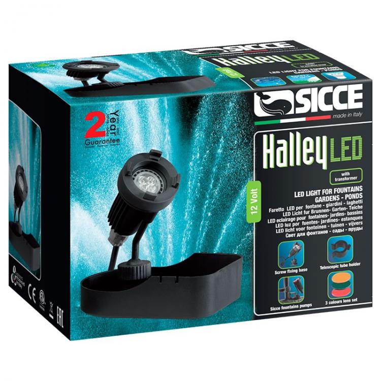 Sicce Halley LED-Unterwasserscheinwerfer für Teiche