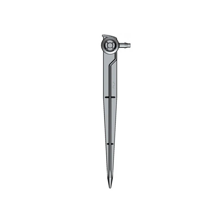 Contagocce offset con palo 4 L/h nero (sacchetto 25 unità)