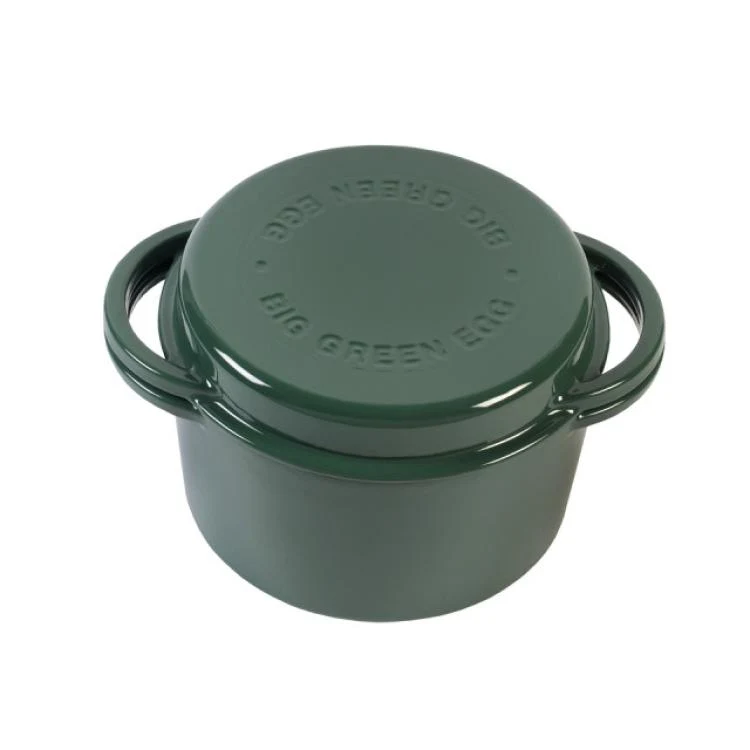 Forno holandês verde redondo Big Green Egg