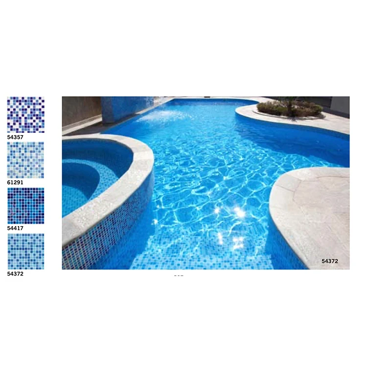 Gresite Mix Azules 2,5x2,5 cm Astralpool