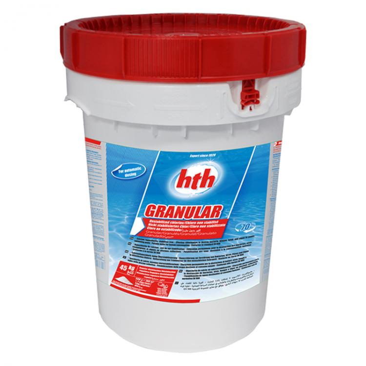 HTH hypochlorite de calcium granulé