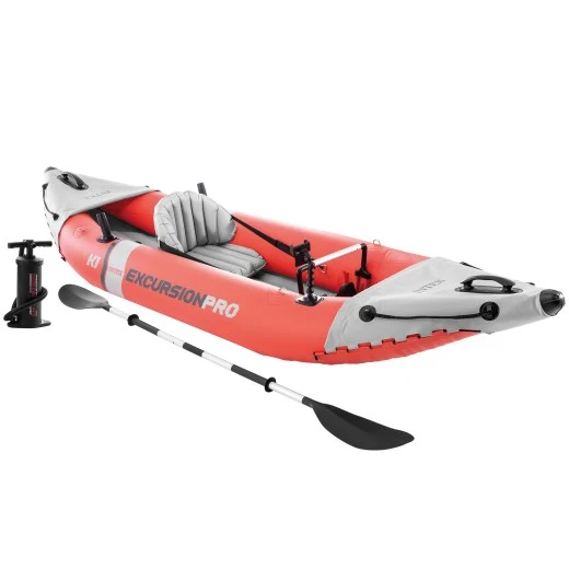INTEX inflatable kayak K1 Excursion Pro 1 paddle inflator 68303