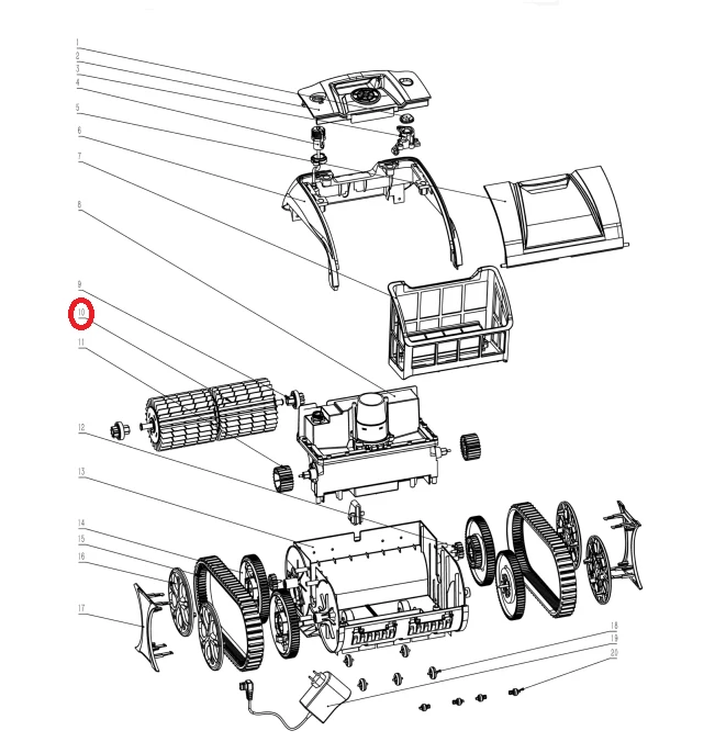 Rolka czyszcząca E-TRON i20