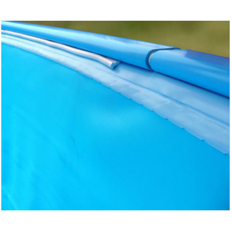 Liner Bleu Gre piscine ronde 60/100 - Hauteur 120 - Système perlé