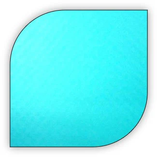 Cefil Pool Classic Caribe turquoise versterkt membraan