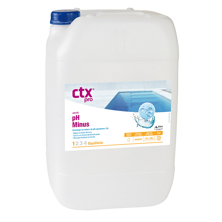 Minorador de pH líquido Domestico CTX-15 