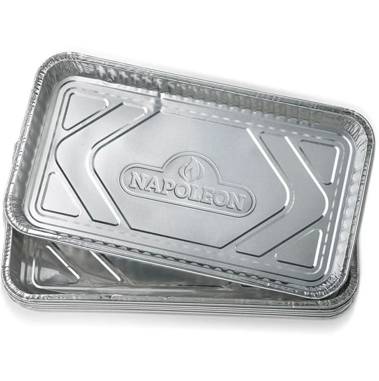 Napoleon Confezione da 5 vassoi raccogli-grasso 36 x 19,7 cm