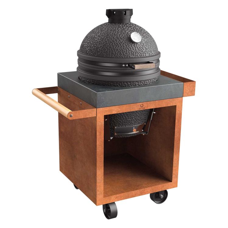 OFYR Tisch Corten 65 PRO für Kamado