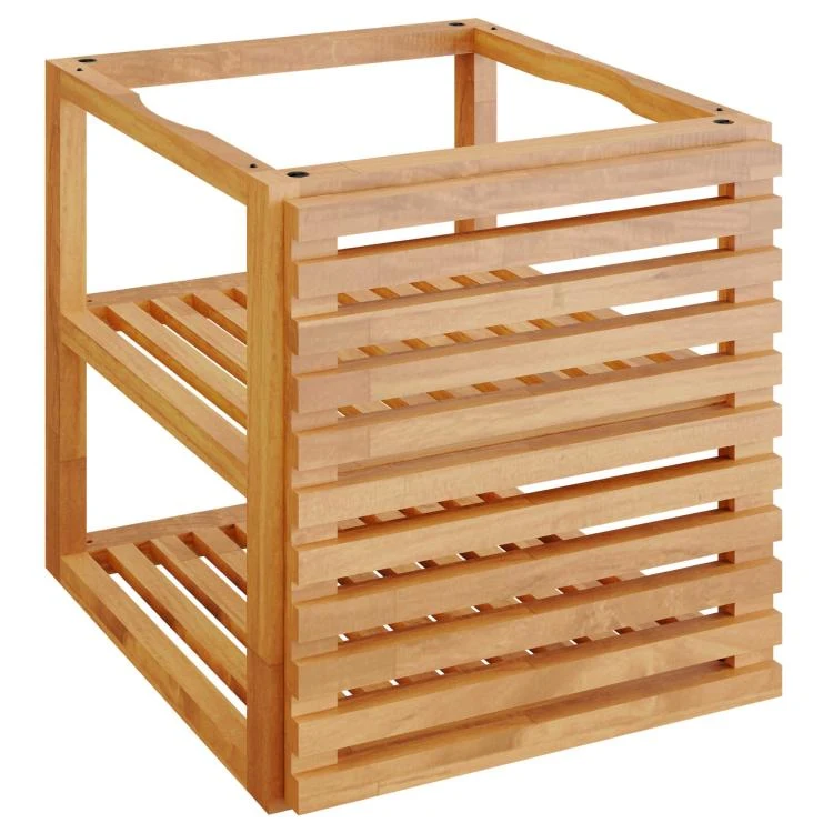 OFYR kis tárolómodul Pro teak ajtóval