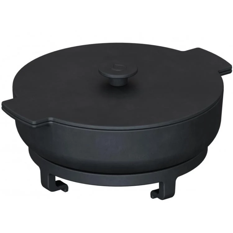 OFYR Set Gusseisenpfanne Tisch
