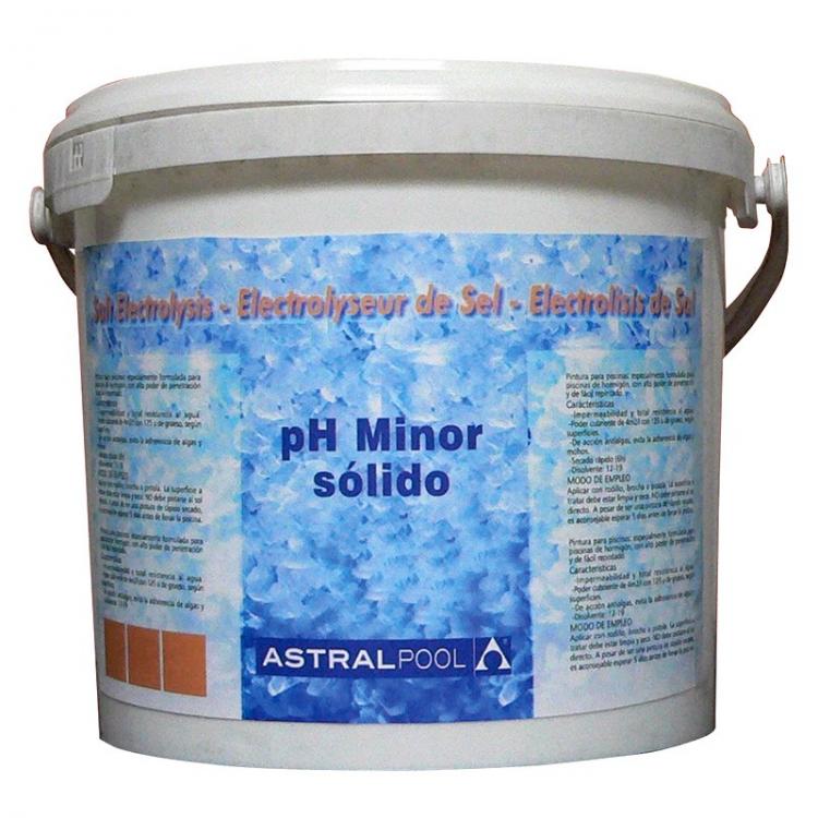 pH Minor sólido AstralPool para electrólisis de sal