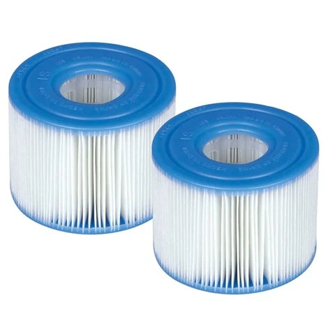 PAQUET DE 2 CARTOUCHES SPA TYPE S1 : HAUTEUR 7,5 CM ET DIAMÈTRE 10,8/4 CM 29001