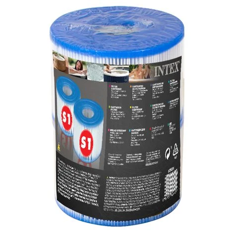 PAQUET DE 2 CARTOUCHES SPA TYPE S1 : HAUTEUR 7,5 CM ET DIAMÈTRE 10,8/4 CM 29001