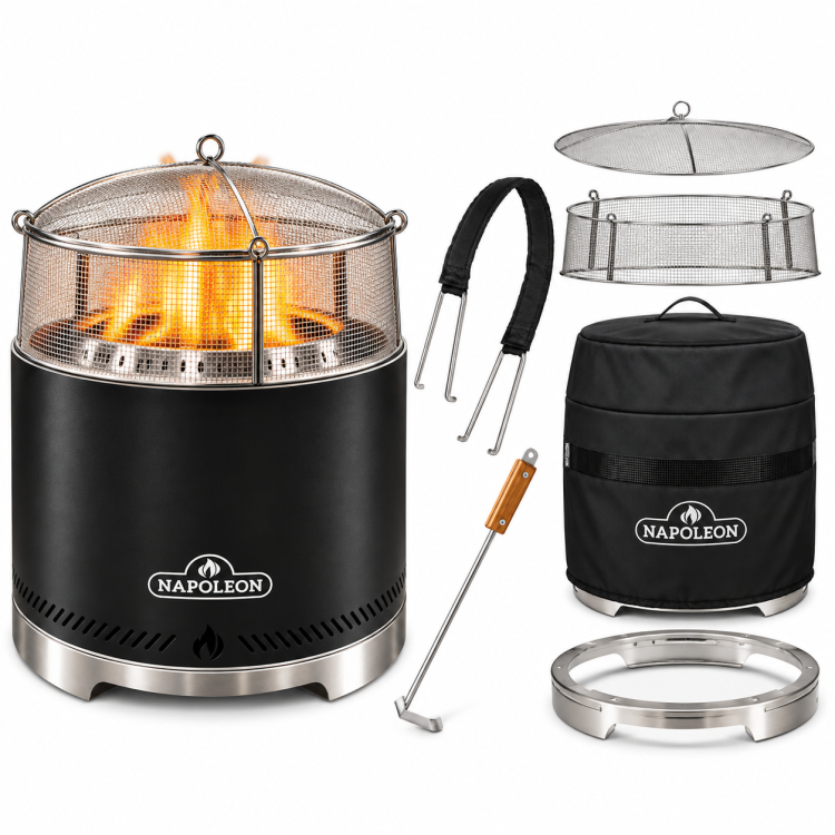 Pack d'accessoires pour barbecue sans fumée Napoleon 18