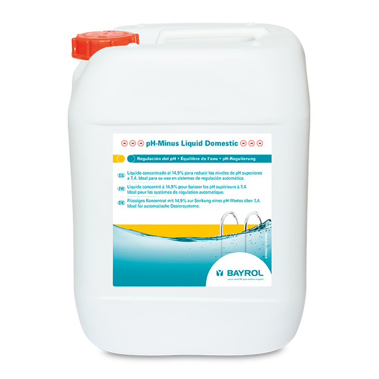 pH-Minus Liquid Domestic Bayrol 10 Litros