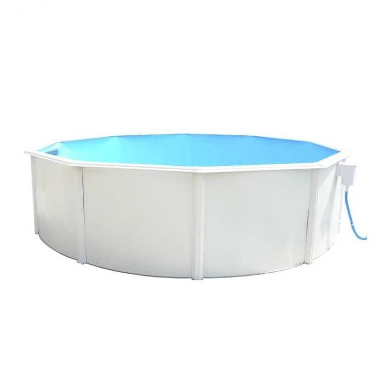 Cirkelvormige pool met kolommen 350x120 Zandfilter