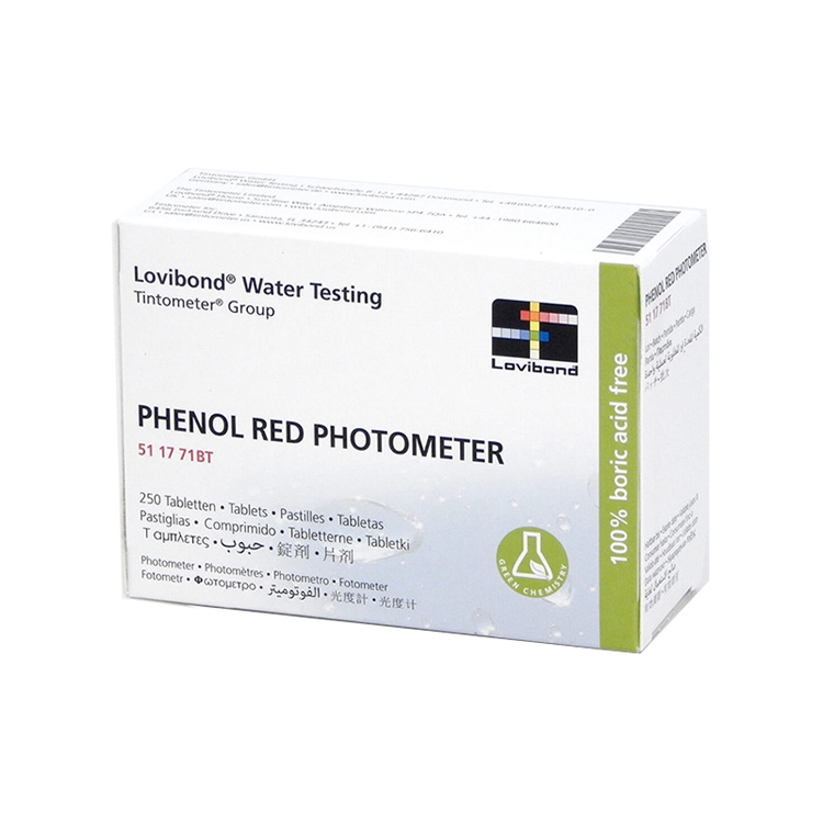 Fotometros reagentes PH vermelho fenol