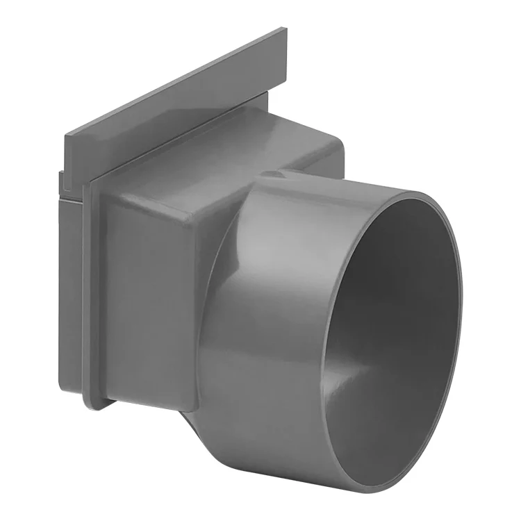 Horizontal outlet Ø 90 Concealed duct