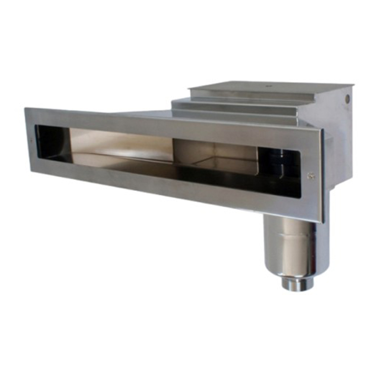 Skimmer em aço inoxidável ultrafino B500 Slim - B600 Slim